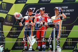 Podium: 1. Andrea Dovizioso, Ducati Team; 2. Marc Marquez, Repsol Honda Team; 3. Dani Pedrosa, Repso
