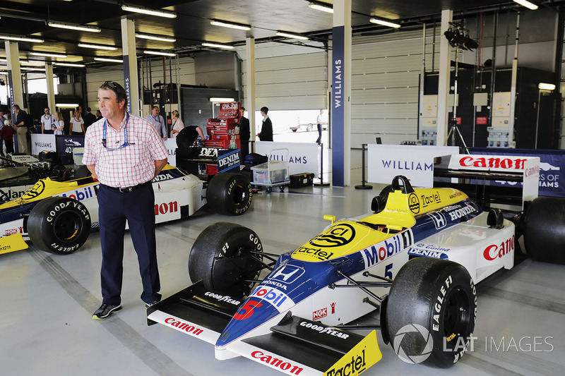 Найджел Мэнселл с Williams FW11 Honda