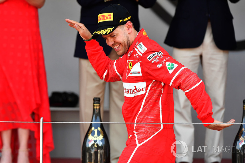 Vainqueur : Sebastian Vettel (Ferrari)
