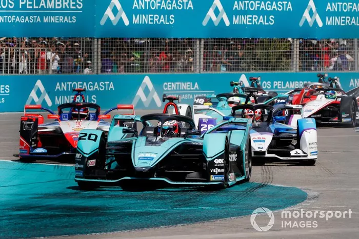 Arrancada Mitch Evans, Jaguar Racing, Jaguar I-Type 4