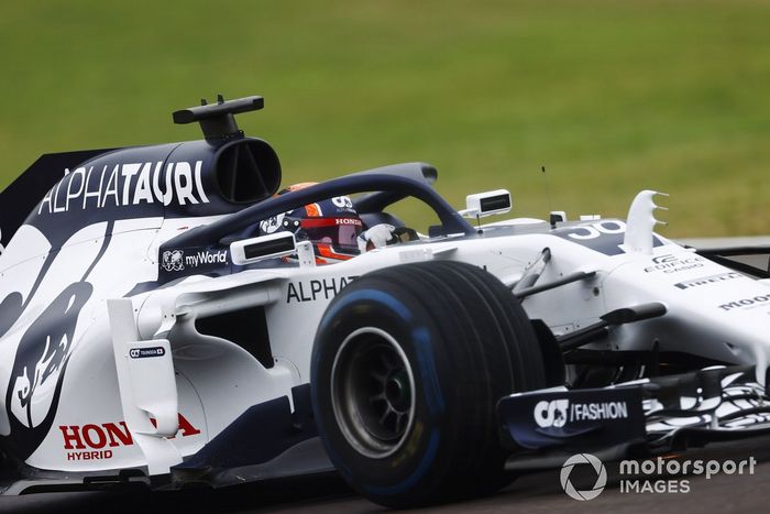 Yuki Tsunoda, Honda Formula Dream Project, prueba el AlphaTauri