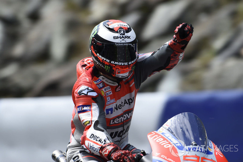 Winner Jorge Lorenzo, Ducati Team