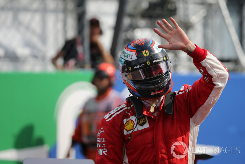 Kimi Räikkönen és a szombati rajtelsőség Monzában