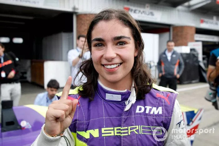 La campionessa della W-Series 2019, Jamie Chadwick