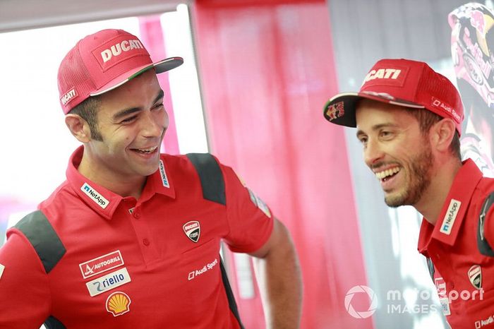 Danilo Petrucci, Ducati Team, Andrea Dovizioso, Ducati Team