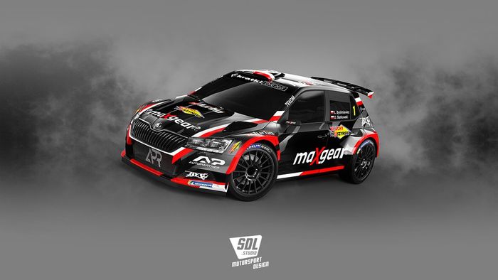 Łukasz Byśkiniewicz, Daniel Siatkowski, Skoda Fabia Rally2 evo