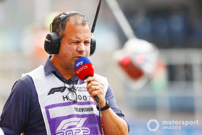 Ted Kravitz, reportero de Pit Lane, Sky Sports F1