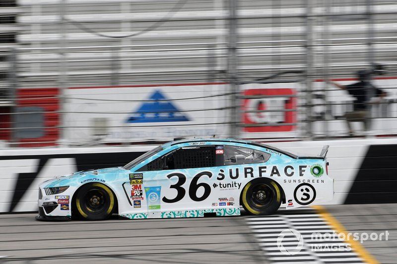 31. Matt Tifft, Front Row Motorsports, Ford Mustang Surface Sunscreen / Tunity