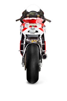 Gros plan sur la moto de Dominique Aegerter, MV Agusta F2