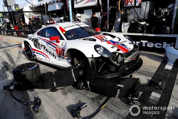 #79 WeatherTech Racing Porsche 911 RSR - 19, GTLM: Cooper MacNeil, Gianmaria Bruni, Richard Lietz, Kevin Estre