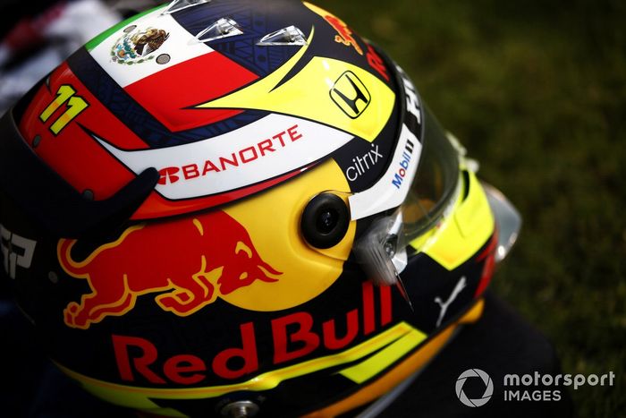 Casco de Sergio Pérez, Red Bull Racing