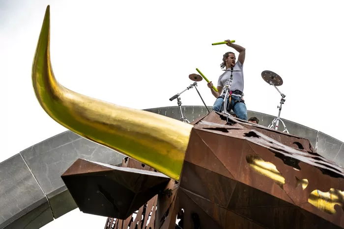 El espectáculo de Percussive Planet Ensemble