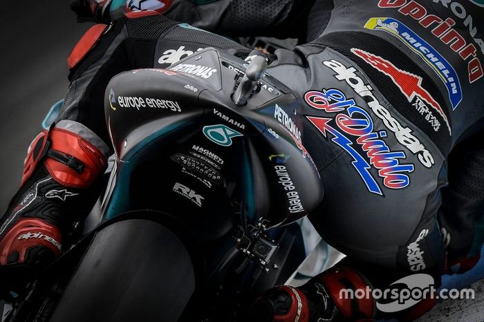 Fabio Quartararo, Petronas Yamaha SRT detalle trasero