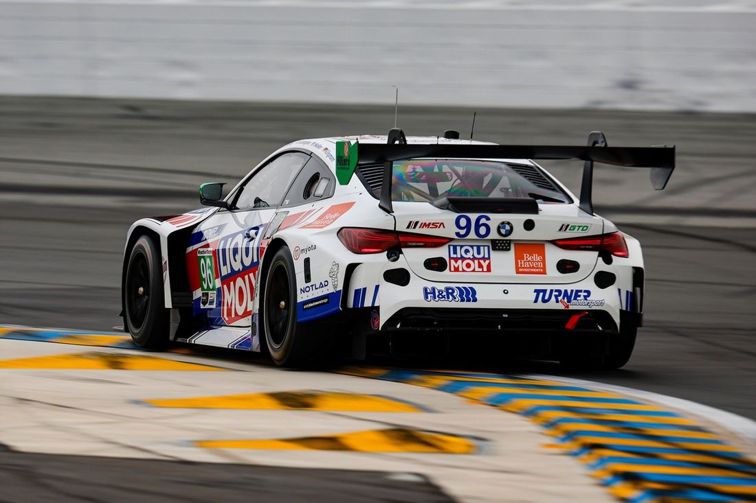 #96 Turner Motorsport BMW M4 GT3 EVO: Robby Foley, Patrick Gallagher, Jake Walker, Jens Klingmann