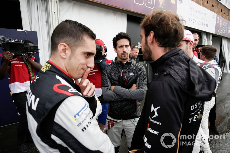 Sébastien Buemi, Nissan e.Dams, Lucas Di Grassi, Audi Sport ABT Schaeffler, Jean-Eric Vergne, DS TECHEETAH