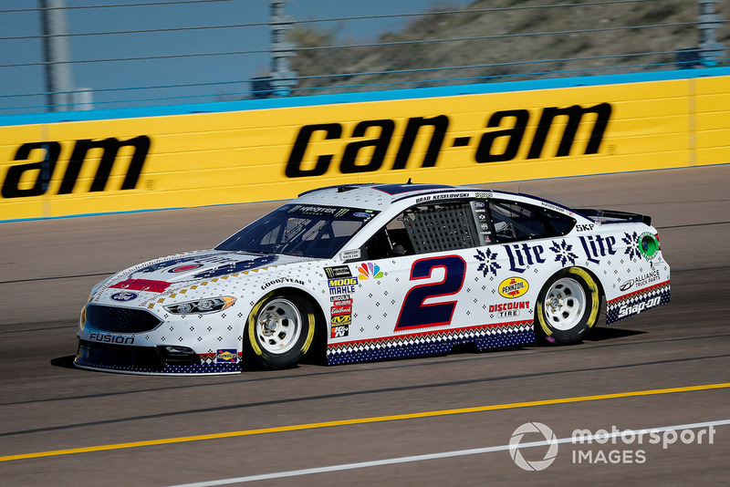 12. Brad Keselowski, Team Penske, Ford Fusion Miller Lite
