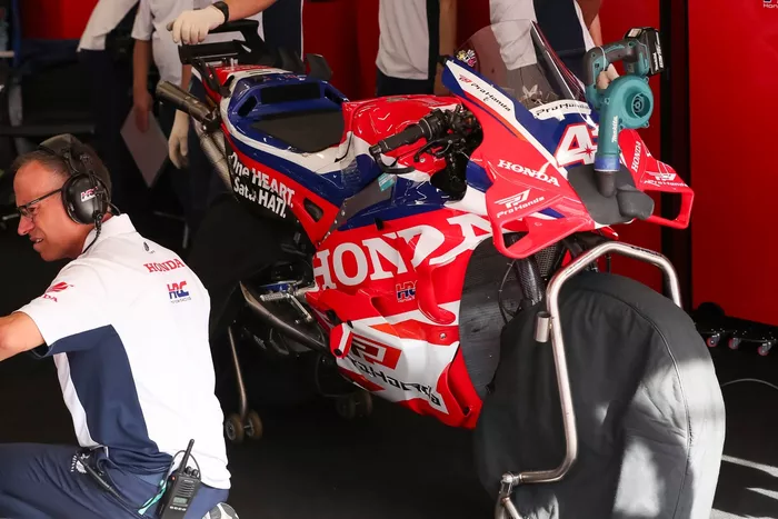 HRC Honda bike