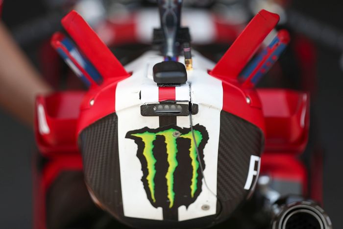 Ducati Team bike detail