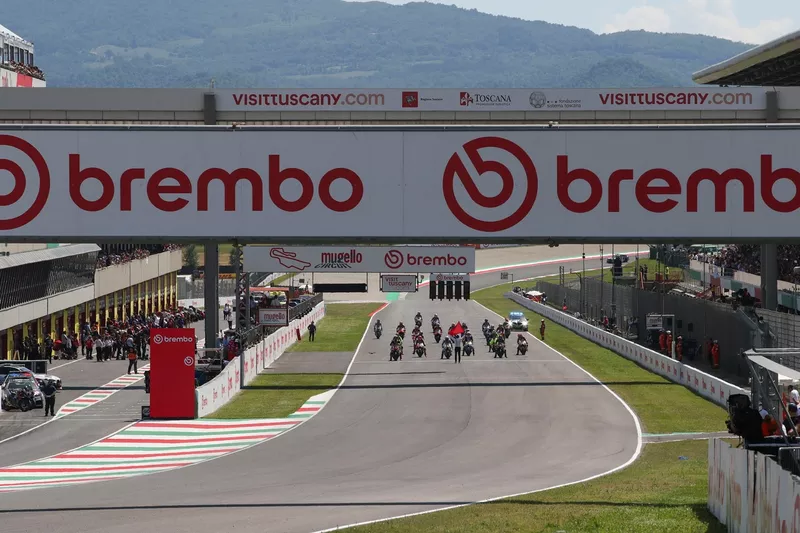 Départ de la course