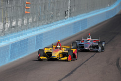 Ryan Hunter-Reay, Andretti Autosport Honda, Will Power, Team Penske Chevrolet