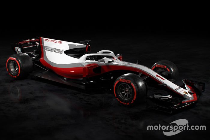 Porsche F1 livery concept