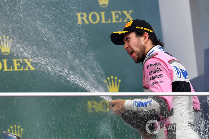 Podyum: 3. Sergio Perez, Force India