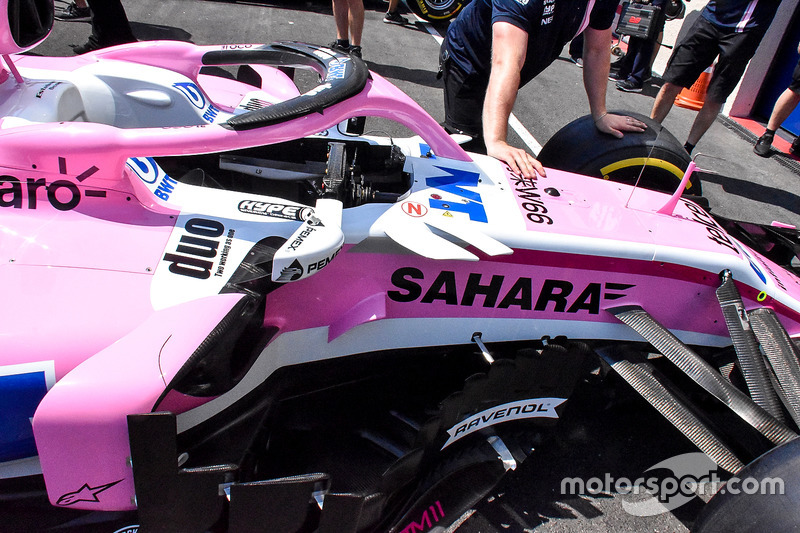 Bargeboards Force India
