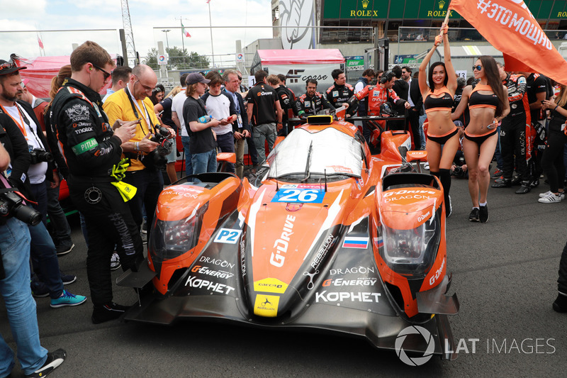 #26 G-Drive Racing Oreca 07 Gibson: Roman Rusinov, Andrea Pizzitola, Jean-Eric Vergne