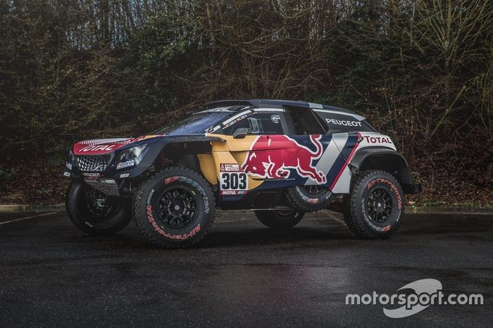 Su coche, el Peugeot 3008 DKR Maxi