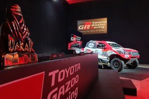 Atmosfera alla presentazione Dakar Toyota Gazoo Racing