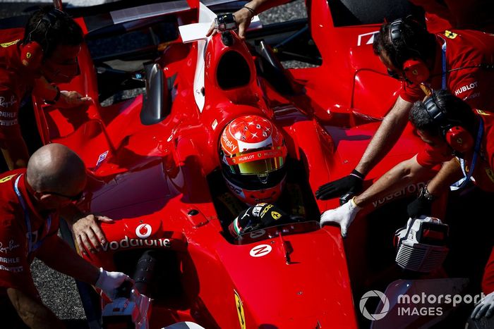 Mick Schumacher, Ferrari F2004