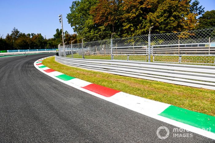 Piano del circuito de Monza