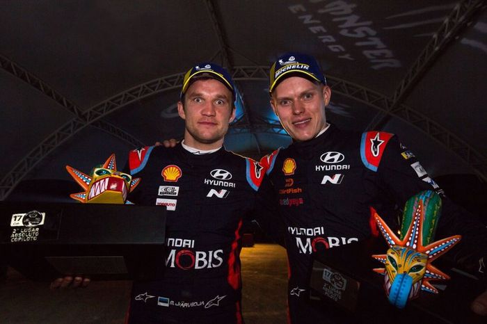 Ott Tänak, Martin Järveoja, Hyundai Motorsport Hyundai i20 Coupe WRC