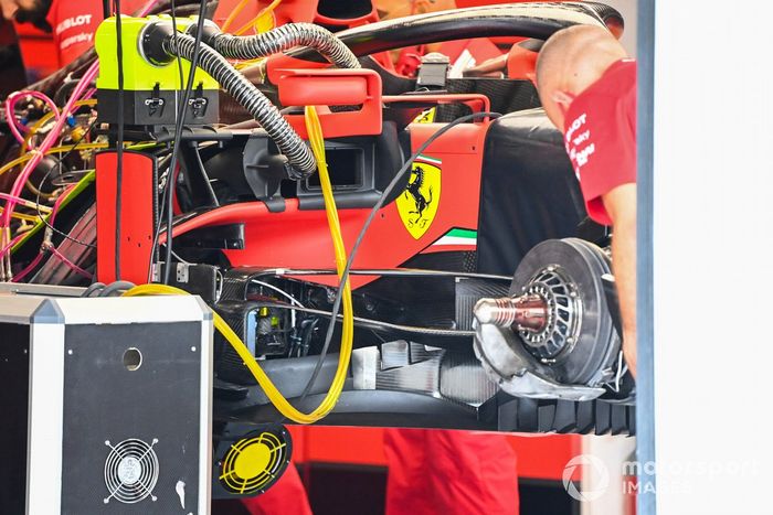 Detalles técnicos del Ferrari SF1000