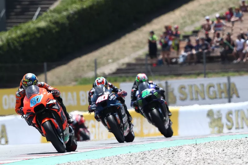Remy Gardner devant Darryn Binder et Franco Morbidelli