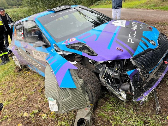 Sylwester Płachytka, Jacek Nowaczewski, Skoda Fabia Rally2 evo