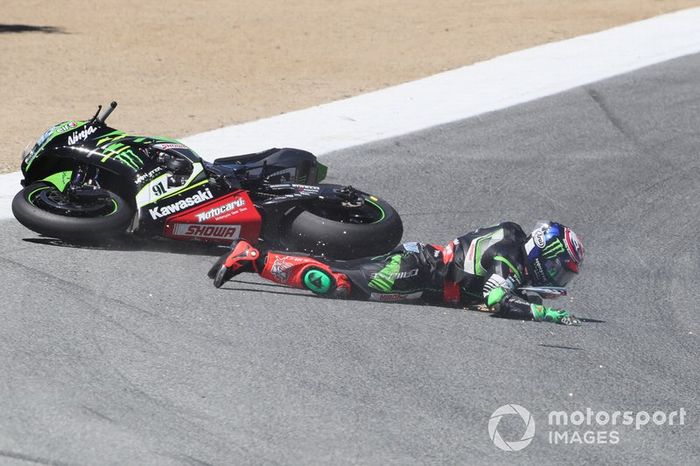 Accidente de Leon Haslam, Kawasaki Racing Team
