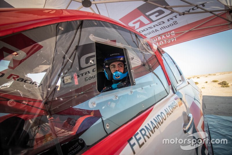 Fernando Alonso, Toyota Gazoo Racing en Namibia