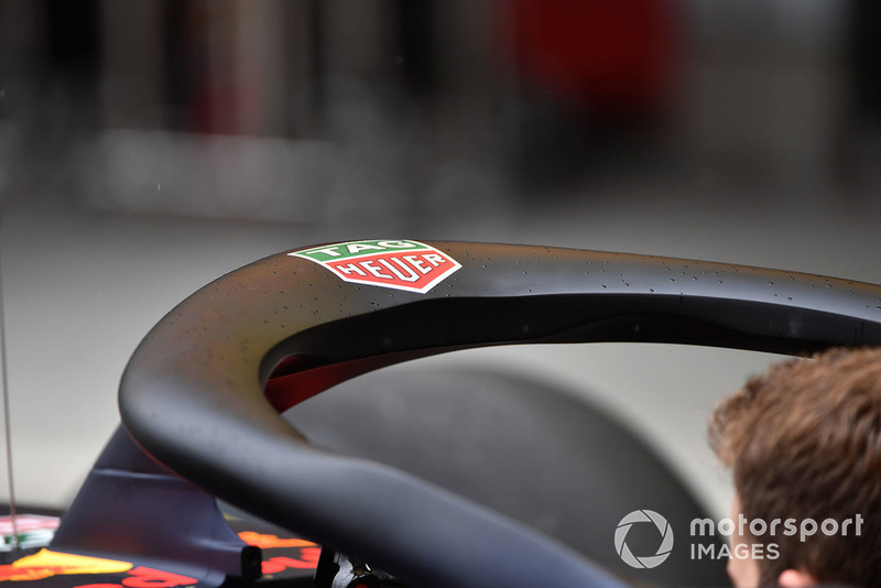 Le Halo sur la Red Bull Racing RB14