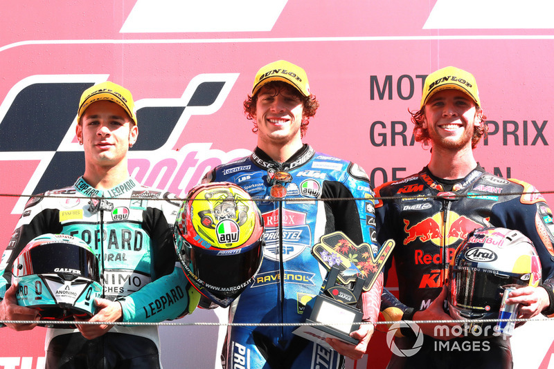 Lorenzo Dalla Porta, Leopard Racing, Marco Bezzecchi, Prustel GP, Darryn Binder, Red Bull KTM Ajo