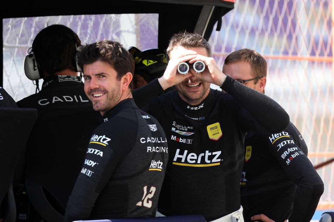 #12 Cadillac Hertz Team Jota Cadillac V-Series.R: Norman Nato, #38 Cadillac Hertz Team Jota Cadillac V-Series.R: Earl Bamber, Sebastien Bourdais