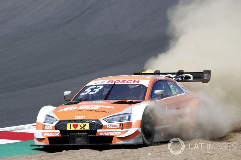 Jamie Green, Audi Sport Team Rosberg, Audi RS 5 DTM through the gravel