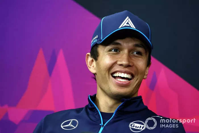 Conférence de presse, Alex Albon, Williams Racing 