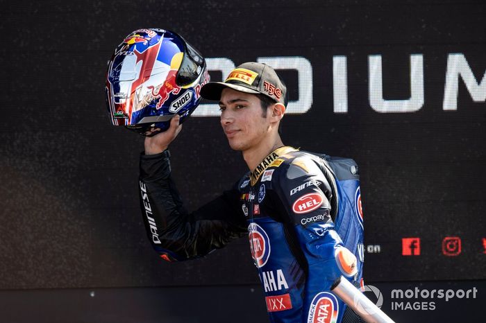 Podio: Toprak Razgatlioglu, Pata Yamaha WorldSBK