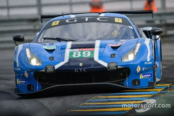 #89 Risi Competizione Ferrari 488 GTE EVO: Pipo Derani, Olivier Jarvis, Jules Gounon