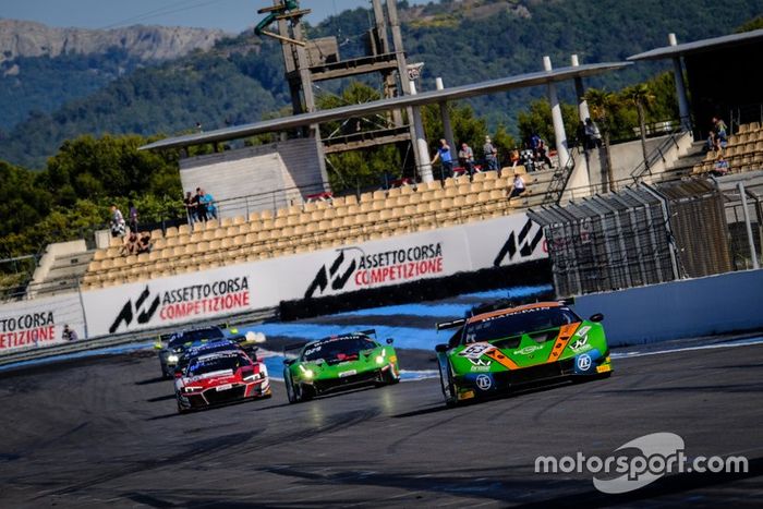 #63 GRT Grasser Racing Team Lamborghini Huracan GT3 Evo: Mirko Bortolotti, Rolf Ineichen, Christian Engelhart