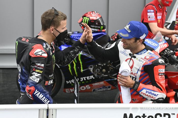Fabio Quartararo, Yamaha Factory Racing, Johann Zarco, Pramac Racing