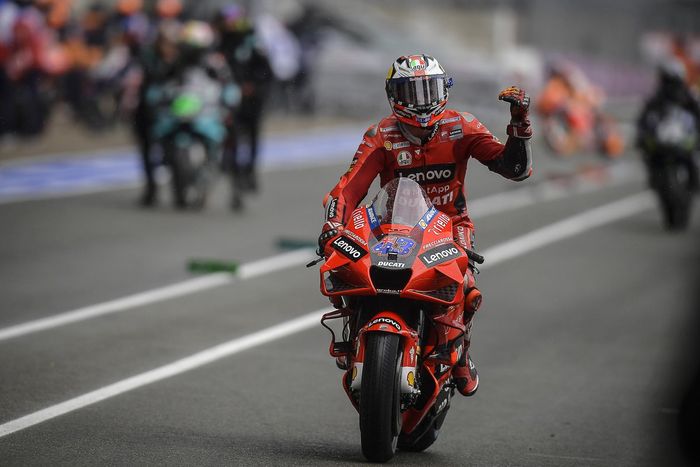 Jack Miller, Ducati Team en pitlane