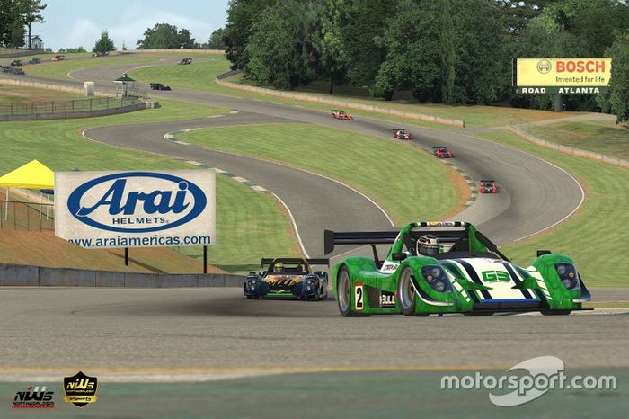 Imagen de la cita en Road Atlanta de la Liga Nacional de Escuderías