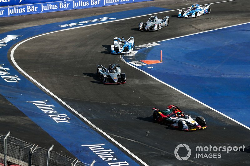 Lucas Di Grassi, Audi Sport ABT Schaeffler, Audi e-tron FE05 Sébastien Buemi, Nissan e.Dam, Nissan IMO1, Antonio Felix da Costa, BMW I Andretti Motorsports, BMW iFE.18